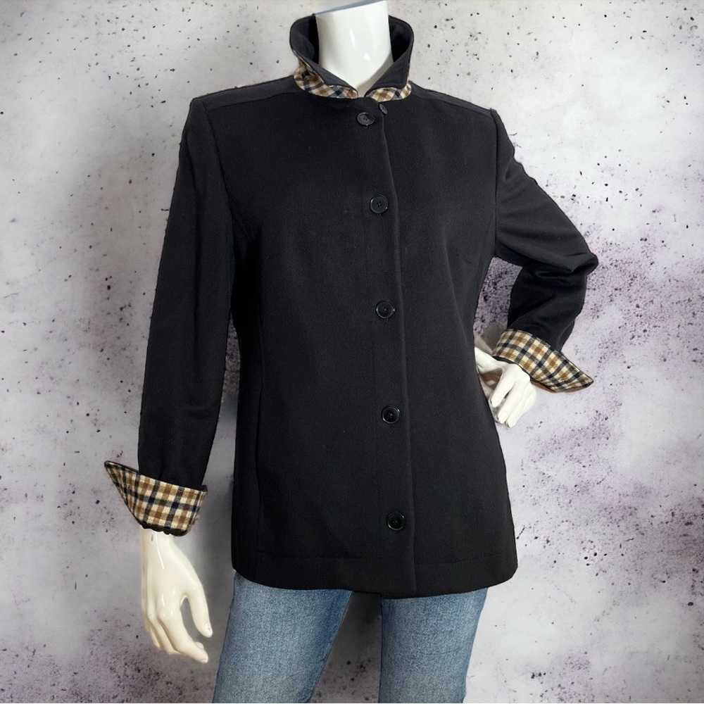 [12] AQUASCUTUM Cashemere and Wool Jacket Vest